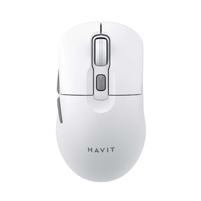 Tastatura/Mouse Havit Wireless Mouse (MS59WB), 2.4GHz, 800/1200/1600 DPI, ABS, PC, AA Battery, Alb