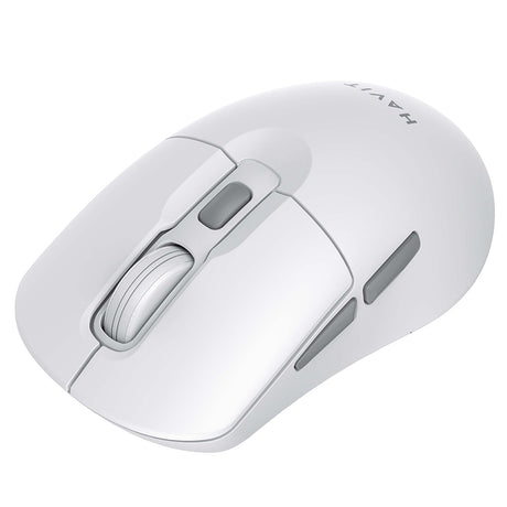 Tastatura/Mouse Havit Wireless Mouse (MS59WB), 2.4GHz, 800/1200/1600 DPI, ABS, PC, AA Battery, Alb