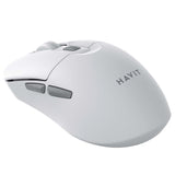 Tastatura/Mouse Havit Wireless Mouse (MS59WB), 2.4GHz, 800/1200/1600 DPI, ABS, PC, AA Battery, Alb