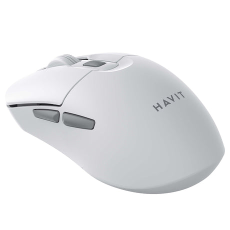 Tastatura/Mouse Havit Wireless Mouse (MS59WB), 2.4GHz, 800/1200/1600 DPI, ABS, PC, AA Battery, Alb