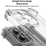 Husa de protectie Techsuit Shockproof Clear Silicone compatibil cu Samsung Galaxy A36 5G, Transparent