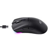 Tastatura/Mouse Havit Wireless Gaming Mouse (MS966WB), 2.4GHz, 800/1600/2400/3200/6000/10000 DPI, 500mAh, Negru