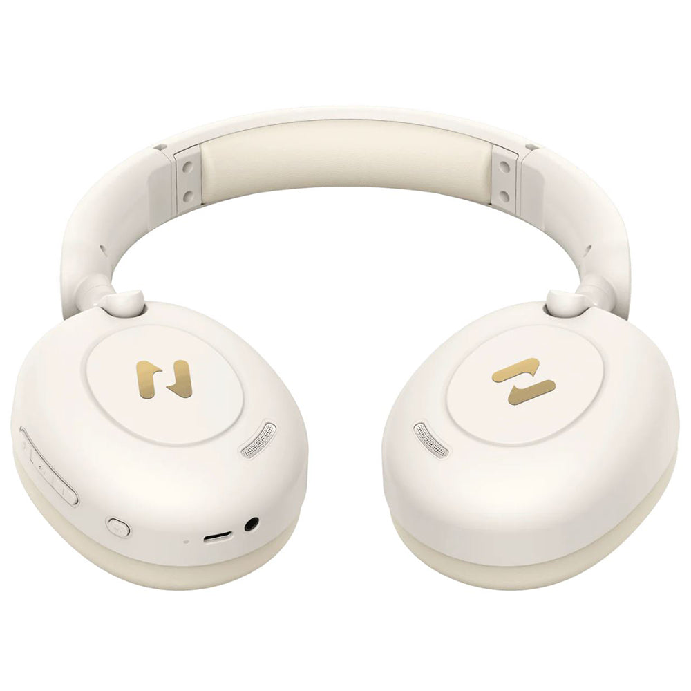 Casti Havit Wireless (H655BT Pro), with Case, Bluetooth 5.3, Noise Cancelling, Multipoint, Hi-Res, 700mAh, Bej