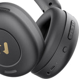 Casti Havit Wireless (H655BT Pro), with Case, Bluetooth 5.3, Noise Cancelling, Multipoint, Hi-Res, 700mAh, Bej