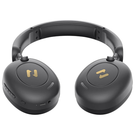 Casti Havit Wireless (H655BT Pro), with Case, Bluetooth 5.3, Noise Cancelling, Multipoint, Hi-Res, 700mAh, Negru