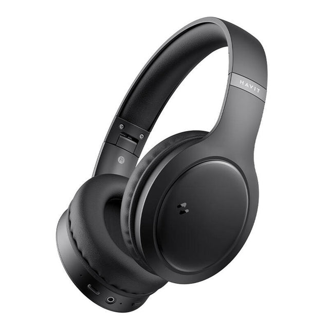 Casti Havit Wireless (H633BT), Bluetooth 5.1, 350mAh, Multipoint, HD Stereo Sound, Negru