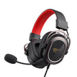 Casti Havit Gaming (H2008d), 3.5mm Jack, Detachable Microphone, Adjustable, Negru / Red
