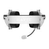 Casti Havit Gaming Headphones (H2033d) Foldable, Omnidirectional Microphone, 3.5mm Jack, White / Black