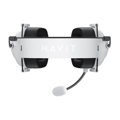 Casti Havit Gaming Headphones (H2033d) Foldable, Omnidirectional Microphone, 3.5mm Jack, White / Black
