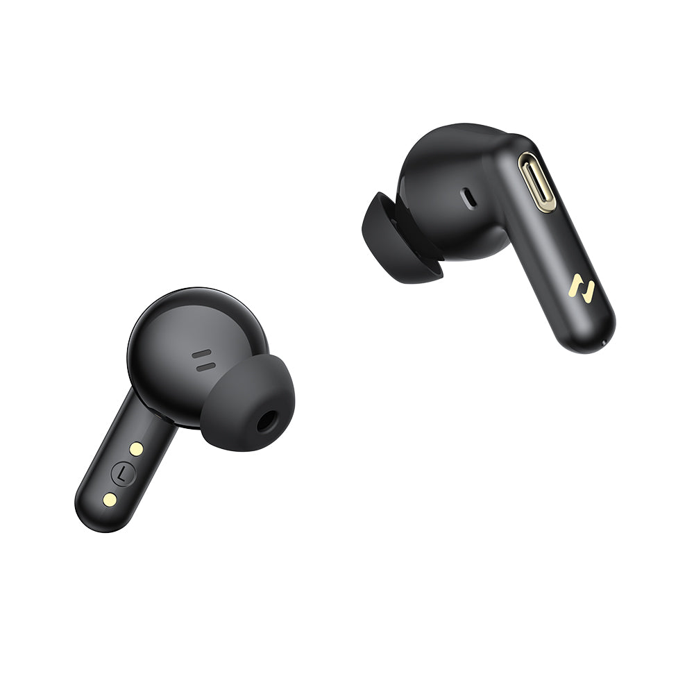 Casti Havit (TW906 Pro), Bluetooth 5.3, with Microphone, TWS, ANC, Type-C, 300mAh, Negru