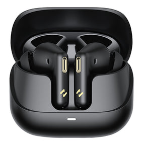 Casti Havit (TW906 Pro), Bluetooth 5.3, with Microphone, TWS, ANC, Type-C, 300mAh, Negru