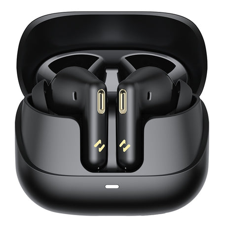 Casti Havit (TW906 Pro), Bluetooth 5.3, with Microphone, TWS, ANC, Type-C, 300mAh, Negru