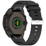Curea smartwatch Techsuit Watchband QuickFit 20mm (W071) compatibil cu Instinct 2S/2S Solar/Approach S70 42mm/fenix 7S Pro Sapphire Solar, Negru