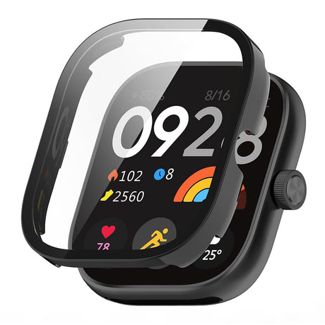 Folie de protectie smartwatch Techsuit Defense360 Pro + Screen Protector compatibil cu Xiaomi Redmi Watch 4, Negru