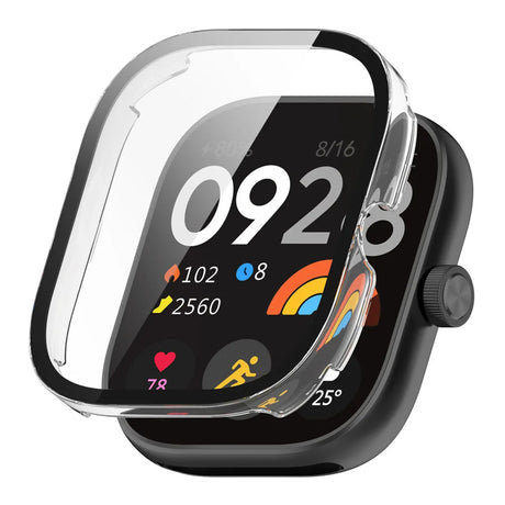 Folie de protectie smartwatch Techsuit Defense360 Pro + Screen Protector compatibil cu Xiaomi Redmi Watch 4, Transparent