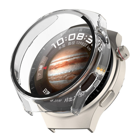 Folie de protectie smartwatch Techsuit Defense360 Pro + Screen Protector compatibil cu Huawei Watch 4, Transparent