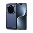 Husa de protectie Techsuit Carbon Silicone compatibil cu Honor Magic7 Pro, Albastru