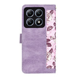Husa de protectie Techsuit FlipCraft compatibil cu Xiaomi 14T Pro, Mysterious Purple