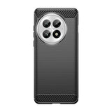 Husa de protectie Techsuit Carbon Silicone compatibil cu OnePlus 13, Negru