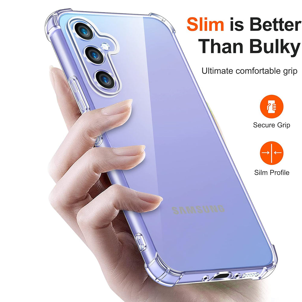 Husa de protectie Techsuit Shockproof Clear Silicone compatibil cu Google Pixel 9a, Transparent