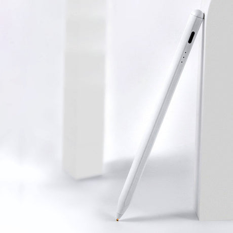 Stylus Techsuit Stylus Pen (S3), for Phones and Tablets, Universal, Active, Type-C, Fast Charging, 130mAh, Alb