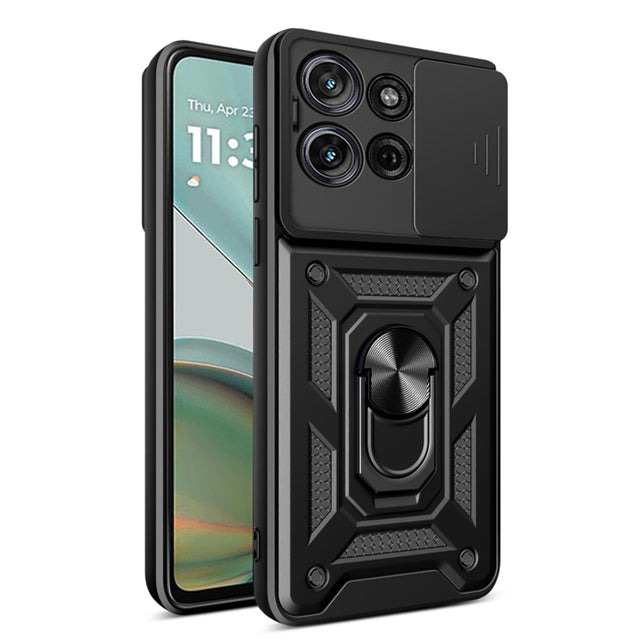 Husa de protectie Techsuit CamShield Series compatibil cu Motorola Moto G75, Negru