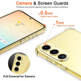 Husa de protectie Techsuit Shockproof Clear Silicone compatibil cu Samsung Galaxy S25, Transparent