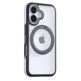 Husa de protectie Torras Ostand R Fusion MagSafe Series compatibil cu iPhone 16 Plus, Negru