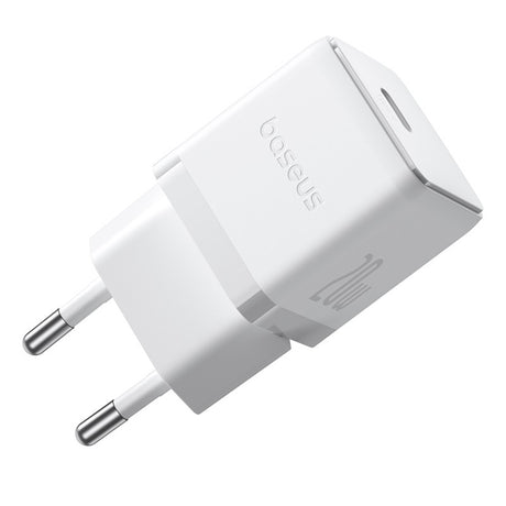 Incarcator Baseus (P10111602213-01), USB-C, PD 20W, 1m, Alb