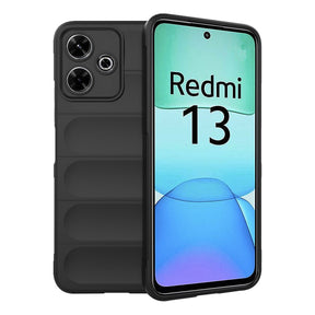 Husă Techsuit Magic Shield neagră pentru Xiaomi Redmi 13 / Poco M6 4G