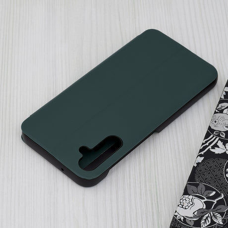 Husa de protectie Techsuit eFold Series compatibil cu Samsung Galaxy A14 4G / A14 5G, Verde Inchis