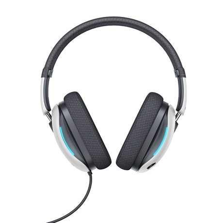 Casti Baseus Gaming GoPlay 1 Max (A00181003213-00), with Microphone, In-Line Cable Controls, LED Light, Moon White