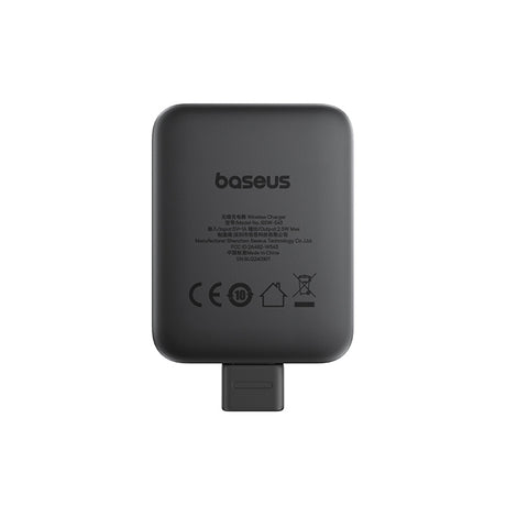 Incarcator Baseus Magnetic Wireless MagPro (P10264106123-00), for Apple Watch, USB-C, 2.5W, Negru Cosmic