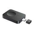 Incarcator Baseus Magnetic Wireless MagPro (P10264106123-00), for Apple Watch, USB-C, 2.5W, Negru Cosmic