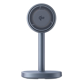 Incarcator Baseus Magnetic Wireless Orbit 2 Pro (P10273500813-00), Cooling Fast Charger for Phone, Earbuds, 20W, Gri Spatial