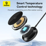 Incarcator Baseus Magnetic Wireless Simple Mini4 Air (P10278200111-00), Fast Charging, Cable Type-C, Qi2, 15W, Cluster Black