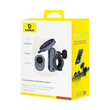 Suport Baseus Bike PrimeTrip Series (C40569001121-00), 2in1, Bike Mount, Ring Stand, Patented Snap-On, Negru Cosmic