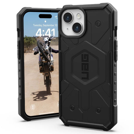Husa de protectie UAG Pathfinder MagSafe compatibil cu iPhone 15 Plus, Negru