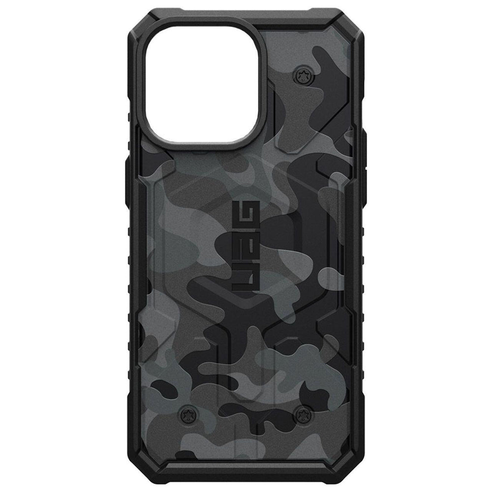 Husa de protectie UAG Pathfinder SE MagSafe compatibil cu iPhone 15 Pro, Bleumarin Camo