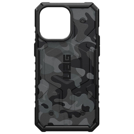 Husa de protectie UAG Pathfinder SE MagSafe compatibil cu iPhone 15 Pro, Bleumarin Camo