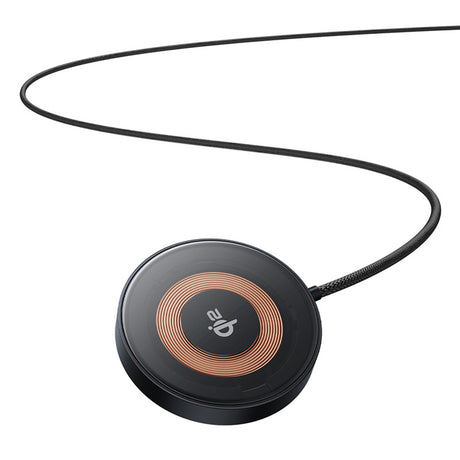 Incarcator Baseus Magnetic Wireless Simple Mini4 (P10273300121-01), Universal, with Stand, USB-C, Qi2 15W, 1m, Negru Cosmic