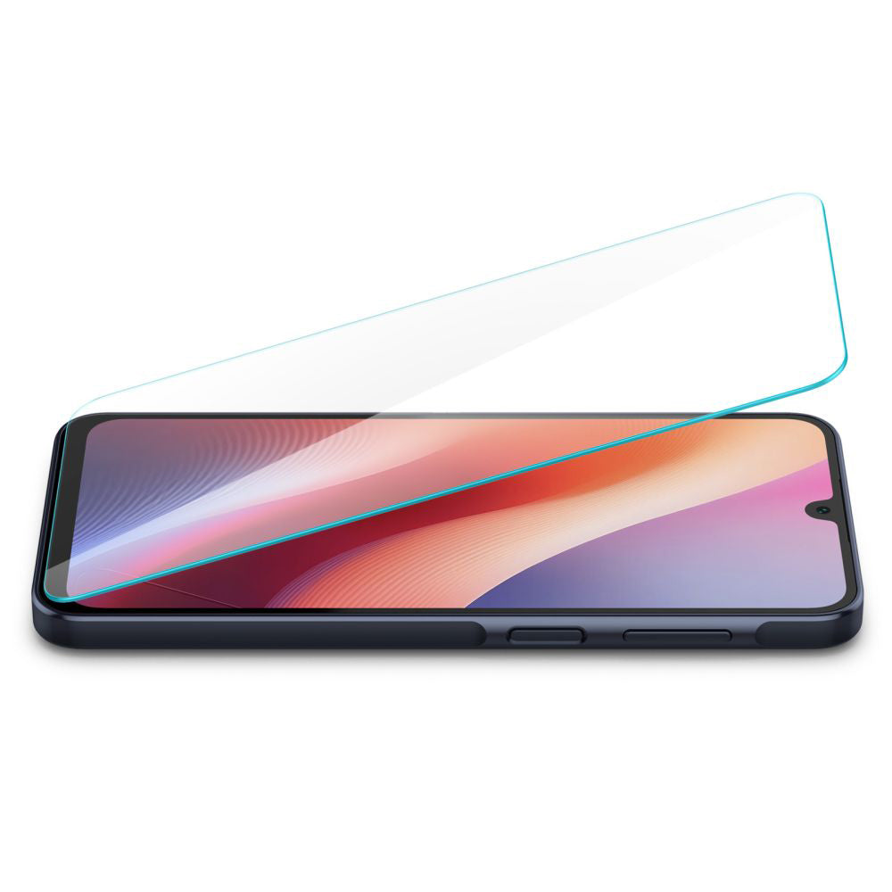 Folie de protectie Spigen (set de 2) Glas.tR Slim (AGL08935) compatibil cu Samsung Galaxy A16 4G / A16 5G / A26 / A17 4G / A17 5G, Transparent