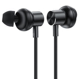 Casti Acefast Bluetooth Earphones (N4), Behind the Head, Neckband, Bluetooth 5.3, IPX4, LED Display, 800mAh, Negru