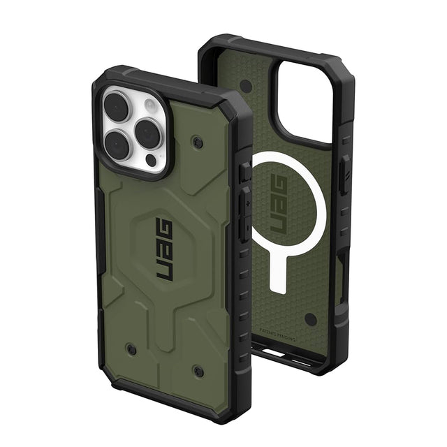 Husa de protectie UAG Pathfinder MagSafe compatibil cu iPhone 16 Pro Max, Oliv Drab