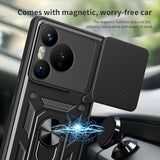 Husa de protectie Techsuit CamShield Series compatibil cu Xiaomi Redmi Note 14 5G, Albastru