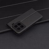 Husa de protectie Techsuit Magskin Book compatibil cu Xiaomi 15, Negru