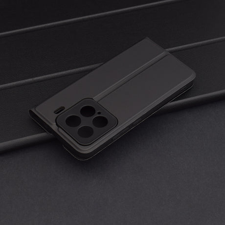 Husa de protectie Techsuit Magskin Book compatibil cu Xiaomi 15, Negru