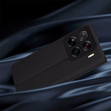 Husa de protectie Techsuit Magskin Book compatibil cu Xiaomi 15 Pro, Negru