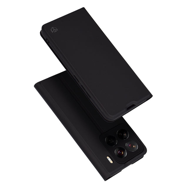 Husa de protectie Techsuit Magskin Book compatibil cu Xiaomi 15 Pro, Negru