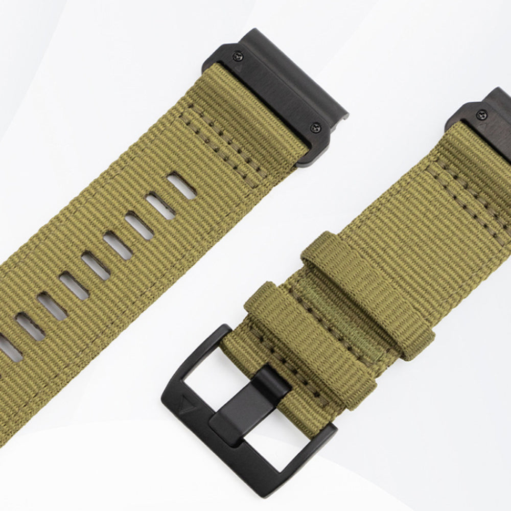 Curea smartwatch Techsuit Watchband QuickFit 22mm (W070) compatibil cu Garmin Fenix 5/5 Plus 6/6 Pro/7/Forerunner 935/945/970/Approach S60, Verde Dew